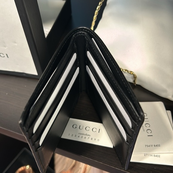 Gucci kingsnake men’s wallet 100% leather - Picture 9 of 9